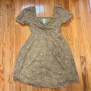 Floral Babydoll Dress